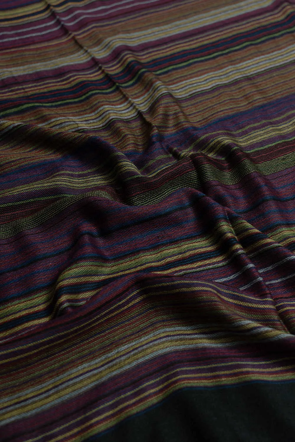 Colour Play Kashmir Woolen Stole