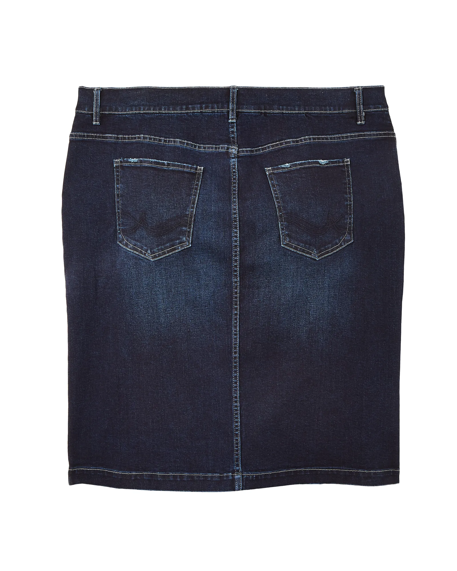 Dahlia High Rise Skirt | Dark Wash