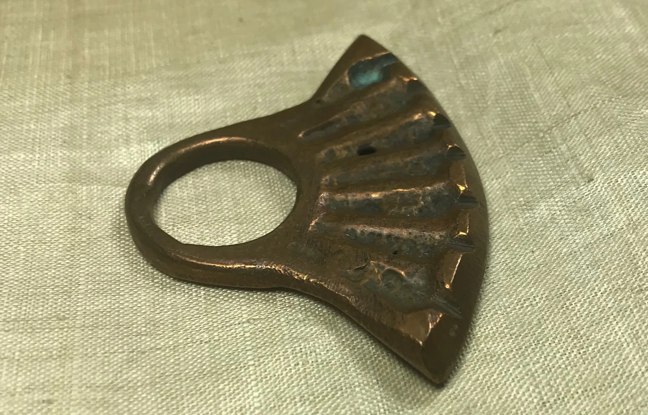 Ethiopian Bronze or Brass Pendant