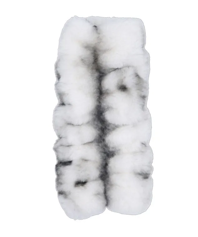 Fingerless / Texting Gloves (Mid-Length) - Royal Opulence Faux Furs (Merlot - Limited Availability)