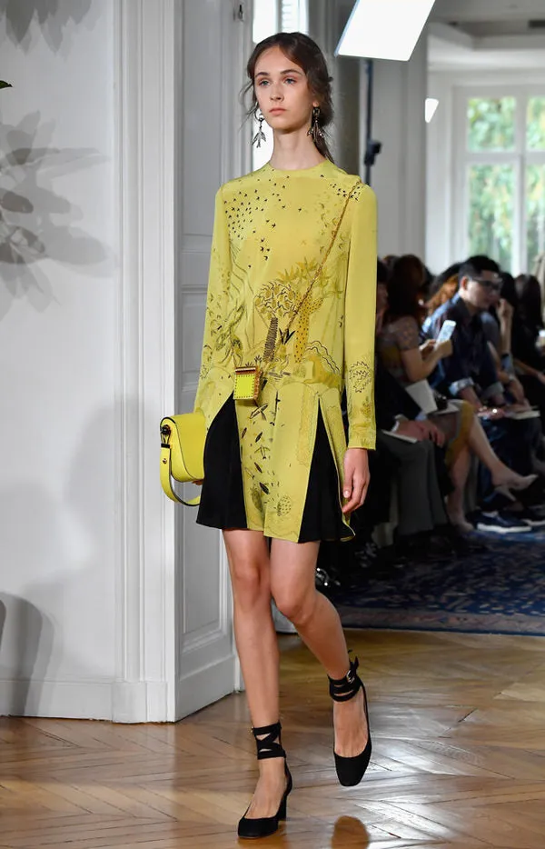 Gorgeous Spring 2017 Valentino by Spring 2017 Valentino by PierPaolo Piccioli Runway Print Silk Dress
