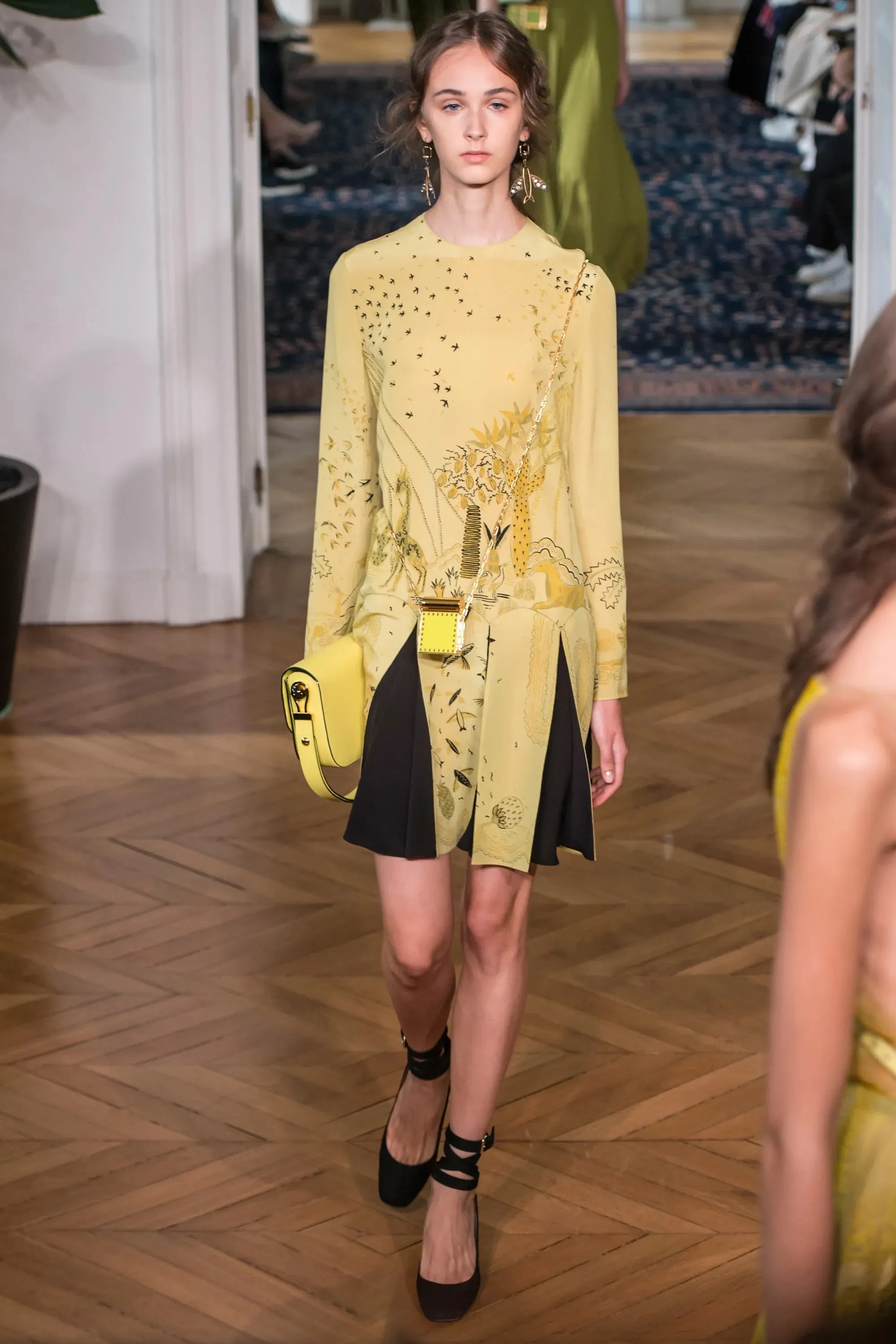Gorgeous Spring 2017 Valentino by Spring 2017 Valentino by PierPaolo Piccioli Runway Print Silk Dress
