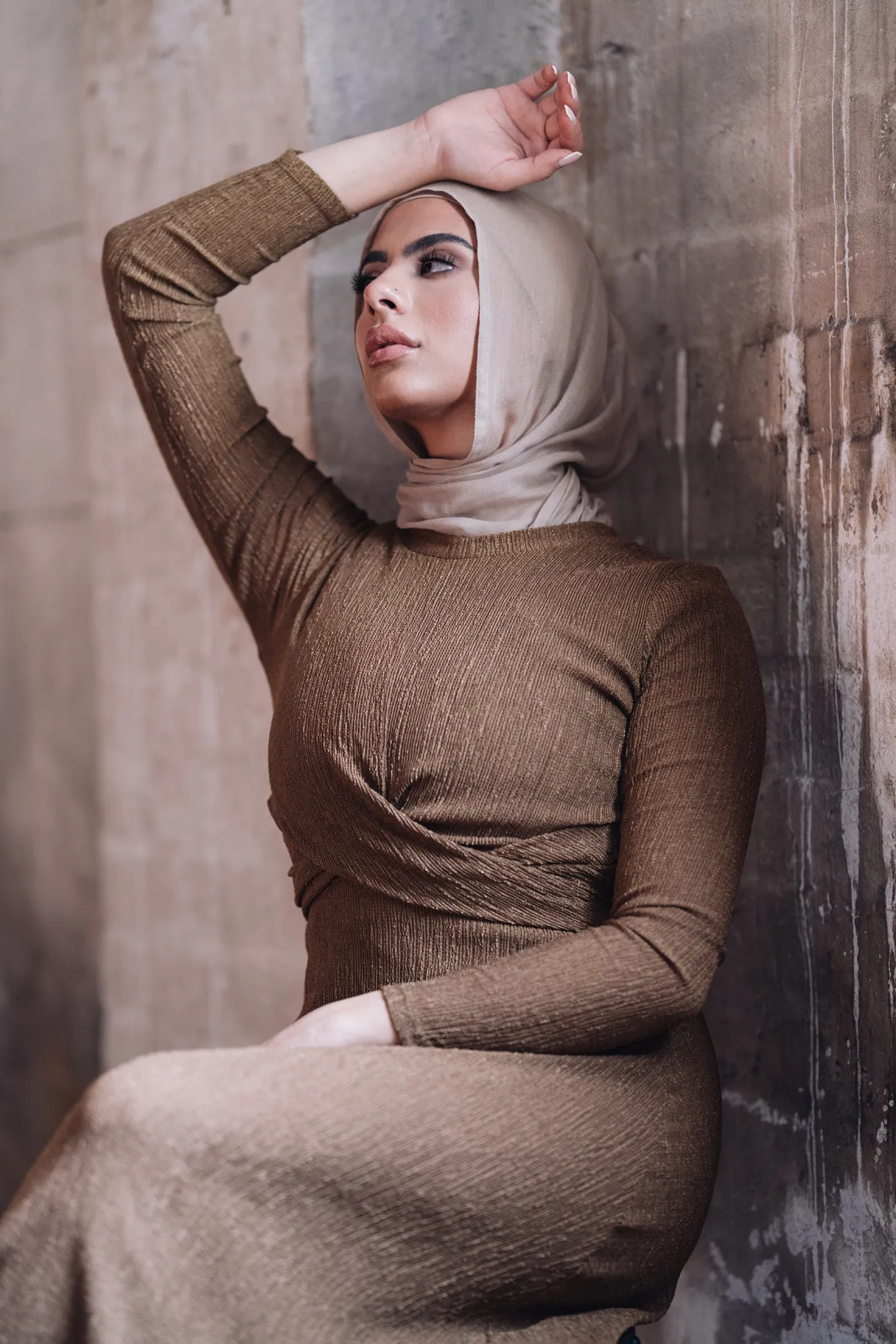Harley Cross Back Midi Dress