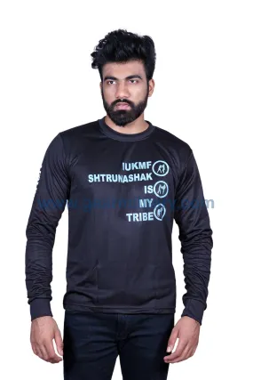 Krav Maga Black Full Sleeves T Shirt