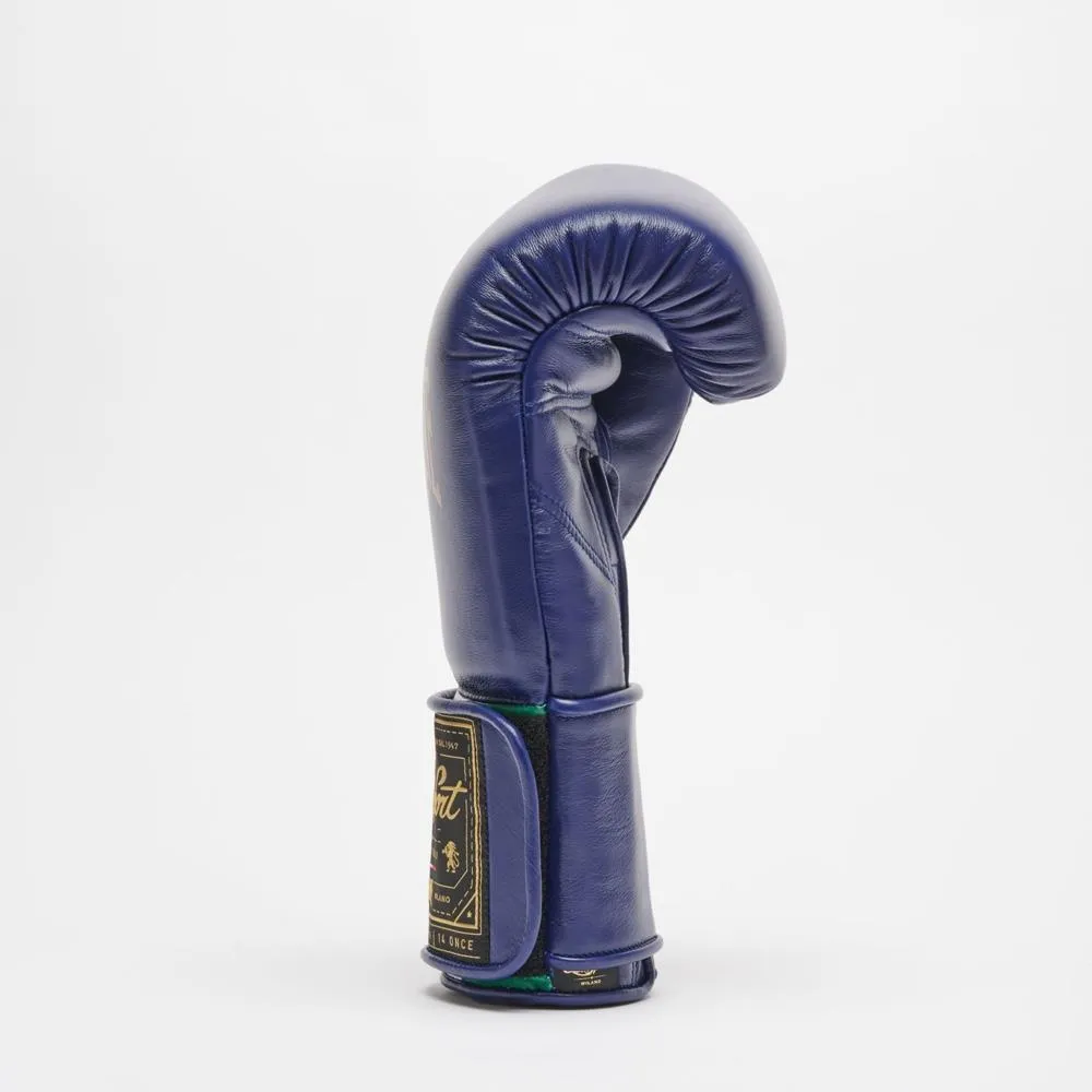 Leone Orlando Classico Tricolore Boxing Gloves - Blue