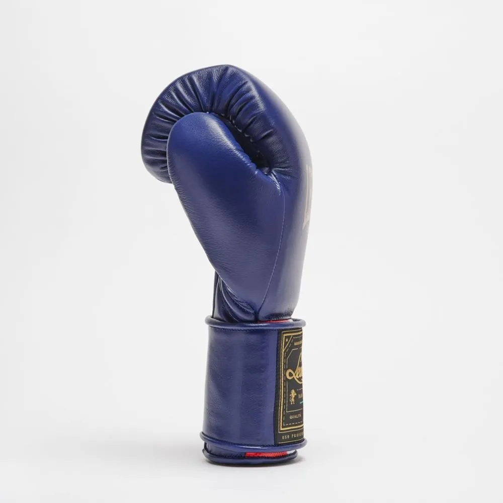 Leone Orlando Classico Tricolore Boxing Gloves - Blue