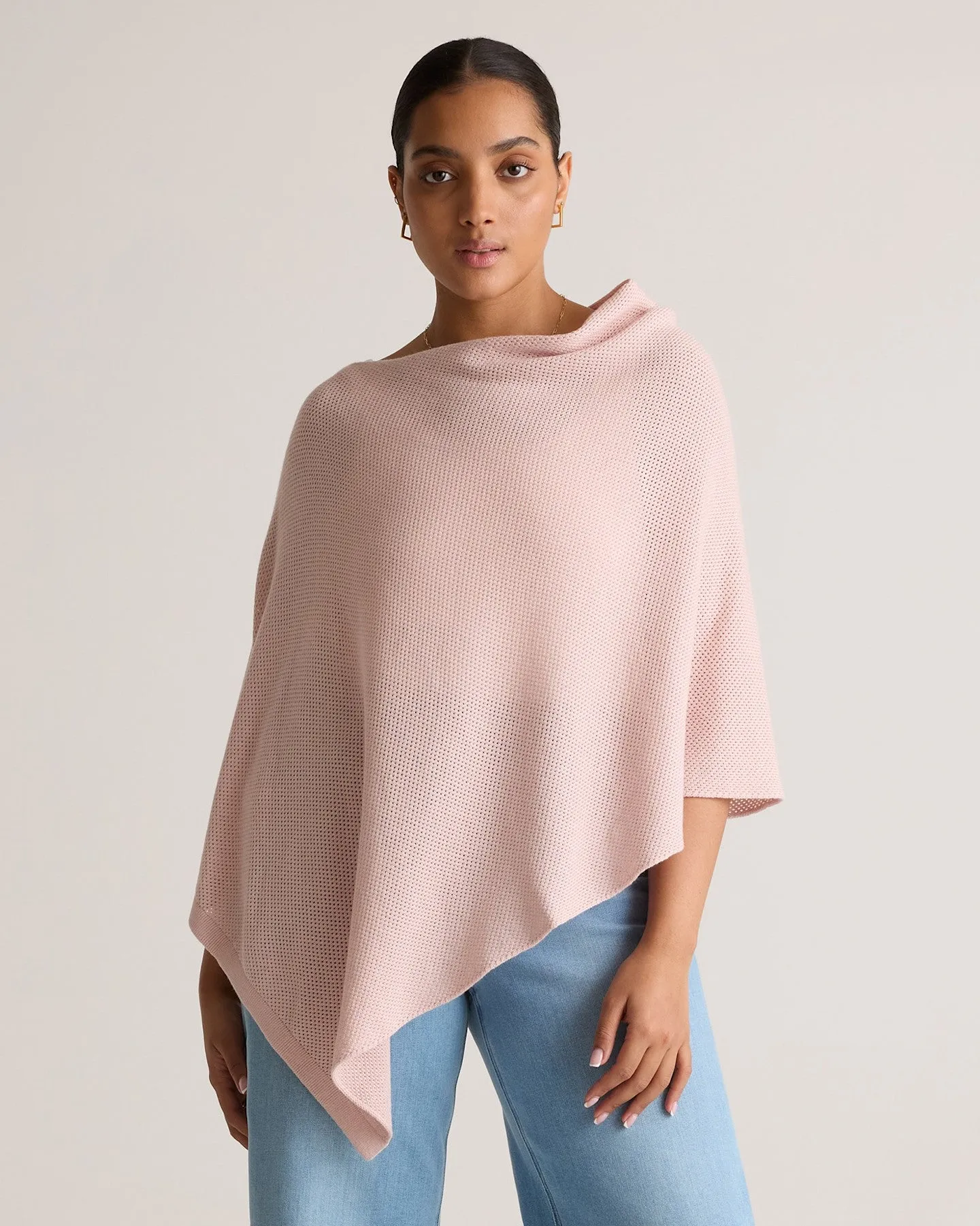 Lightweight Cotton Cashmere Nursing Shawl