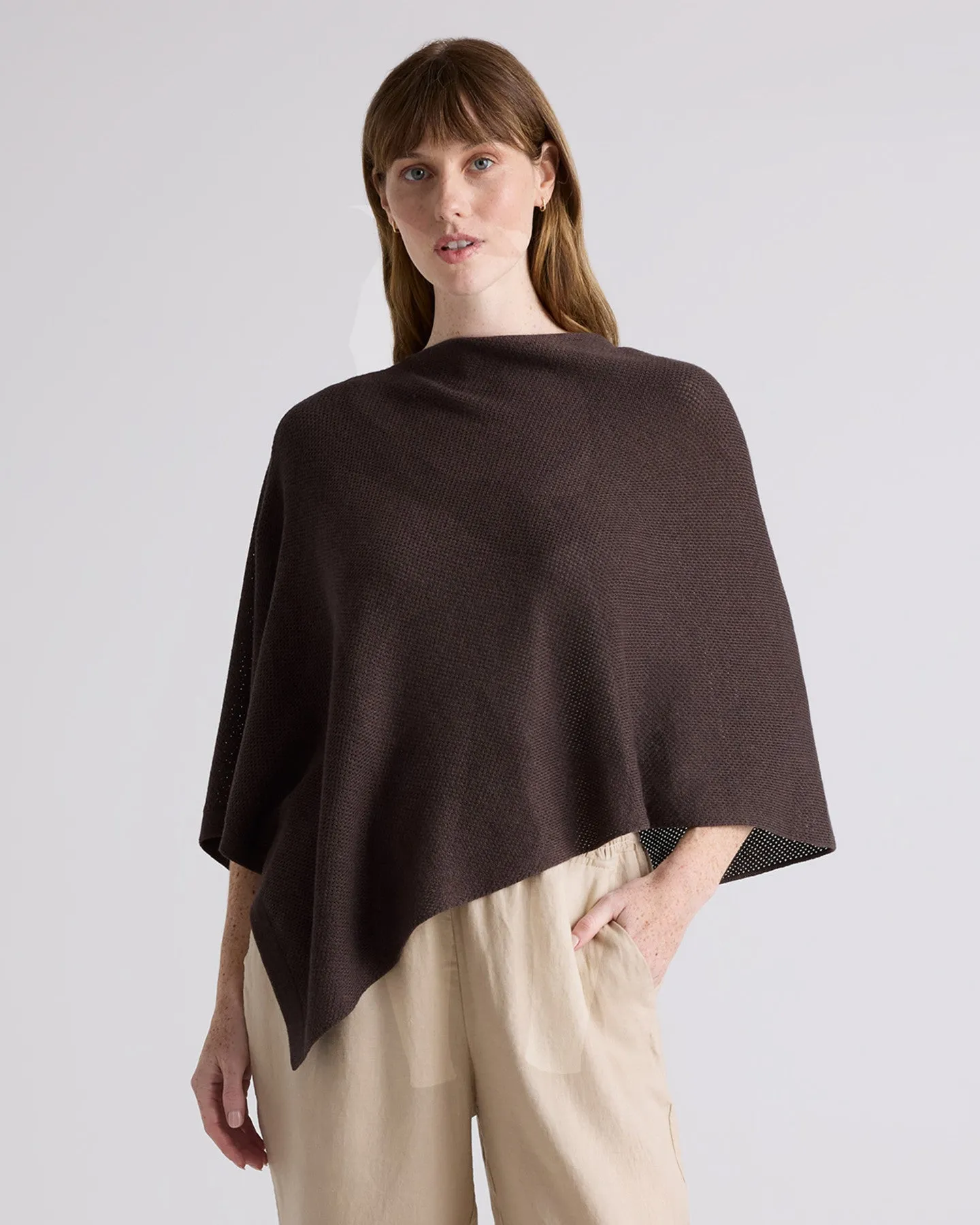 Lightweight Cotton Cashmere Nursing Shawl