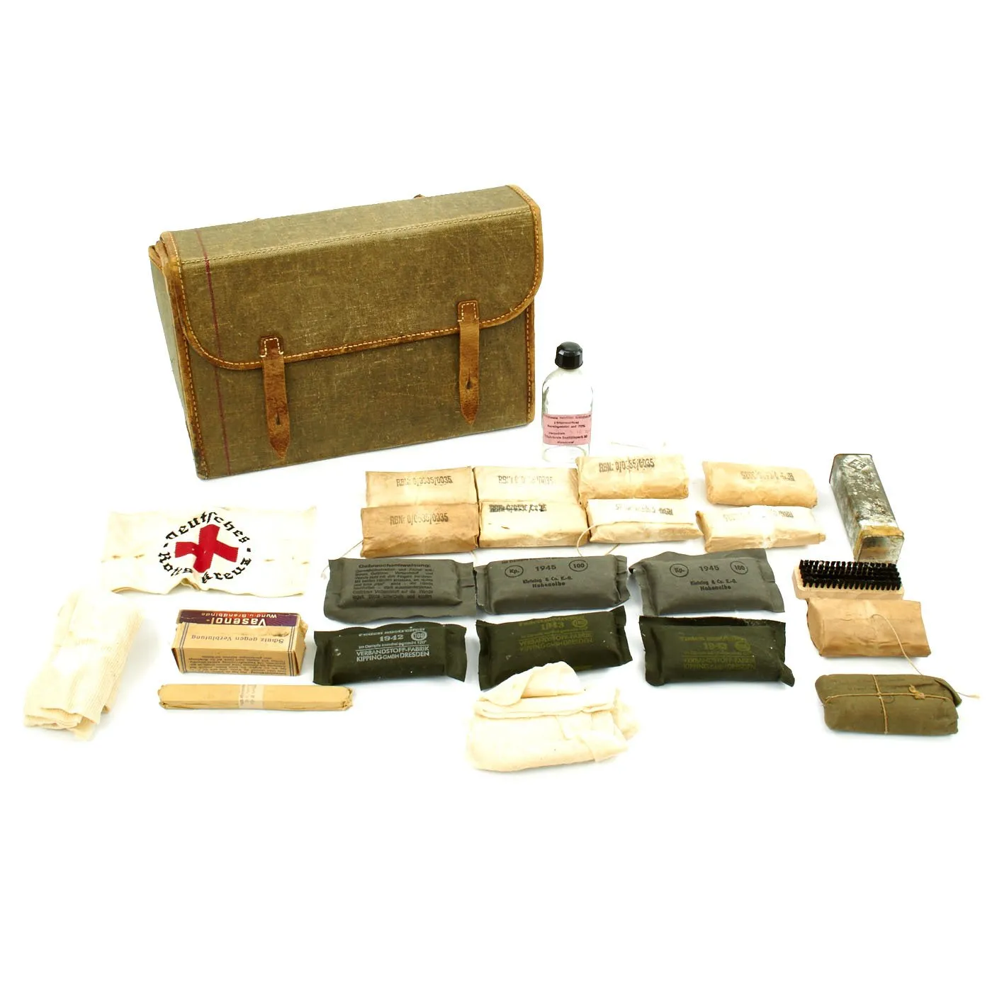 Original German WWII Red Cross Deutsches Rotes Kreuz NCO Uniform Set