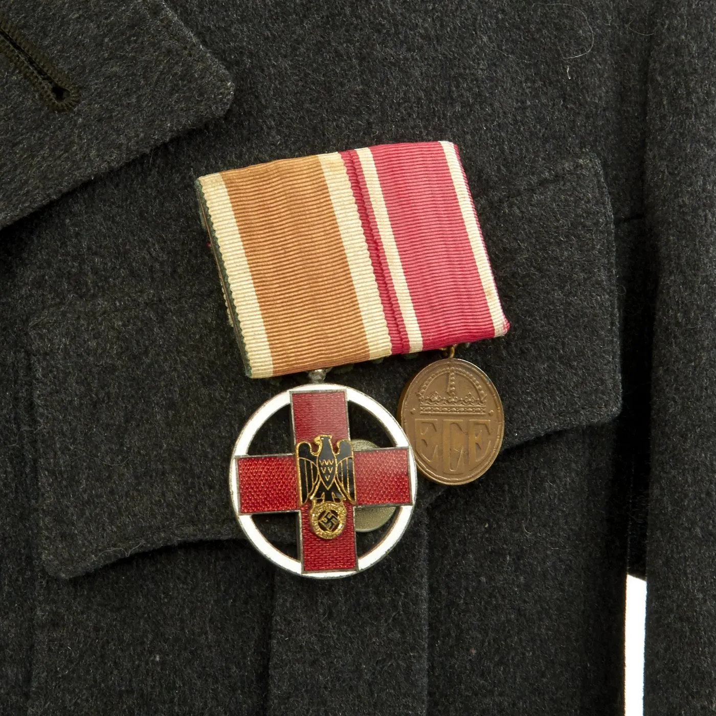 Original German WWII Red Cross Deutsches Rotes Kreuz NCO Uniform Set