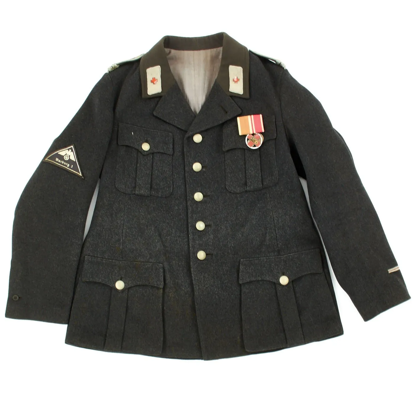 Original German WWII Red Cross Deutsches Rotes Kreuz NCO Uniform Set