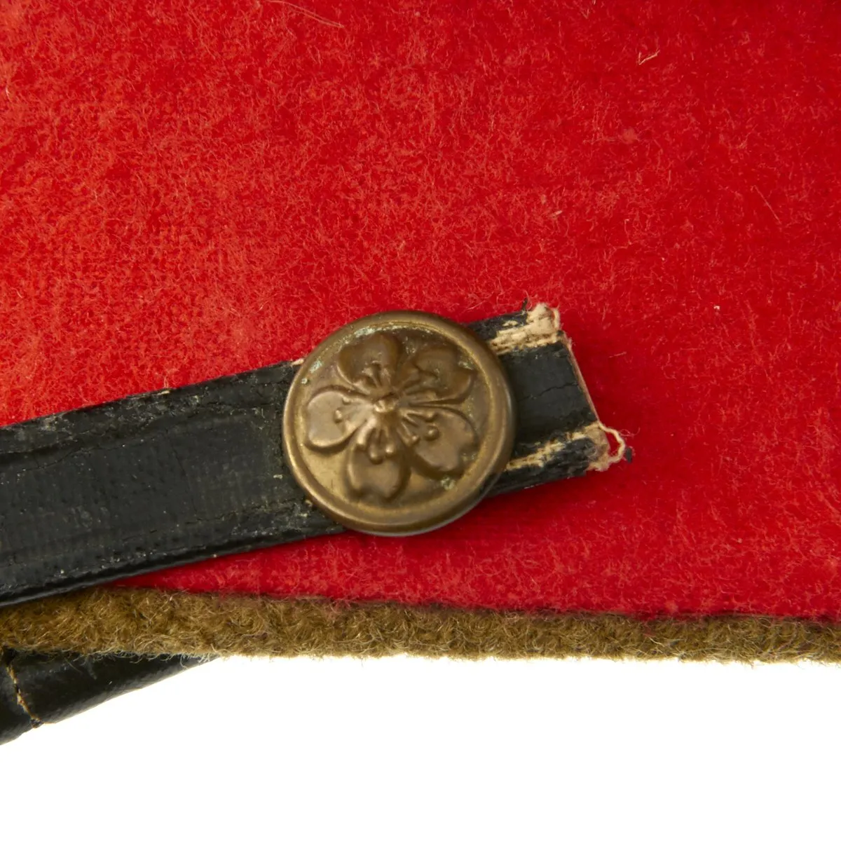 Original Japanese WWII Imperial Guard Visor Cap