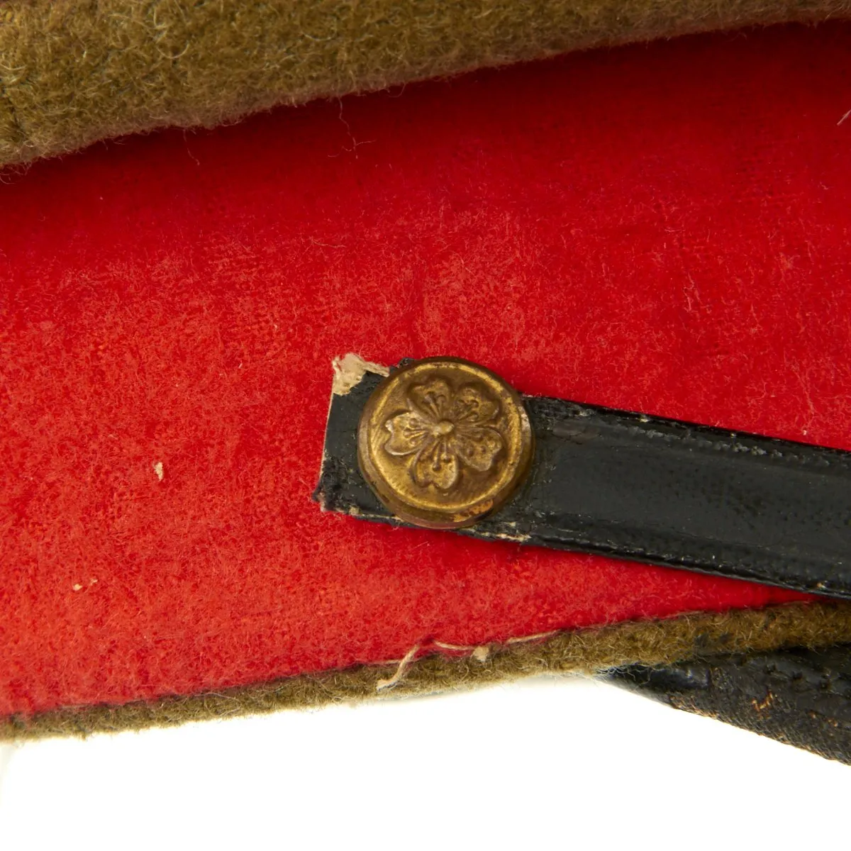 Original Japanese WWII Imperial Guard Visor Cap