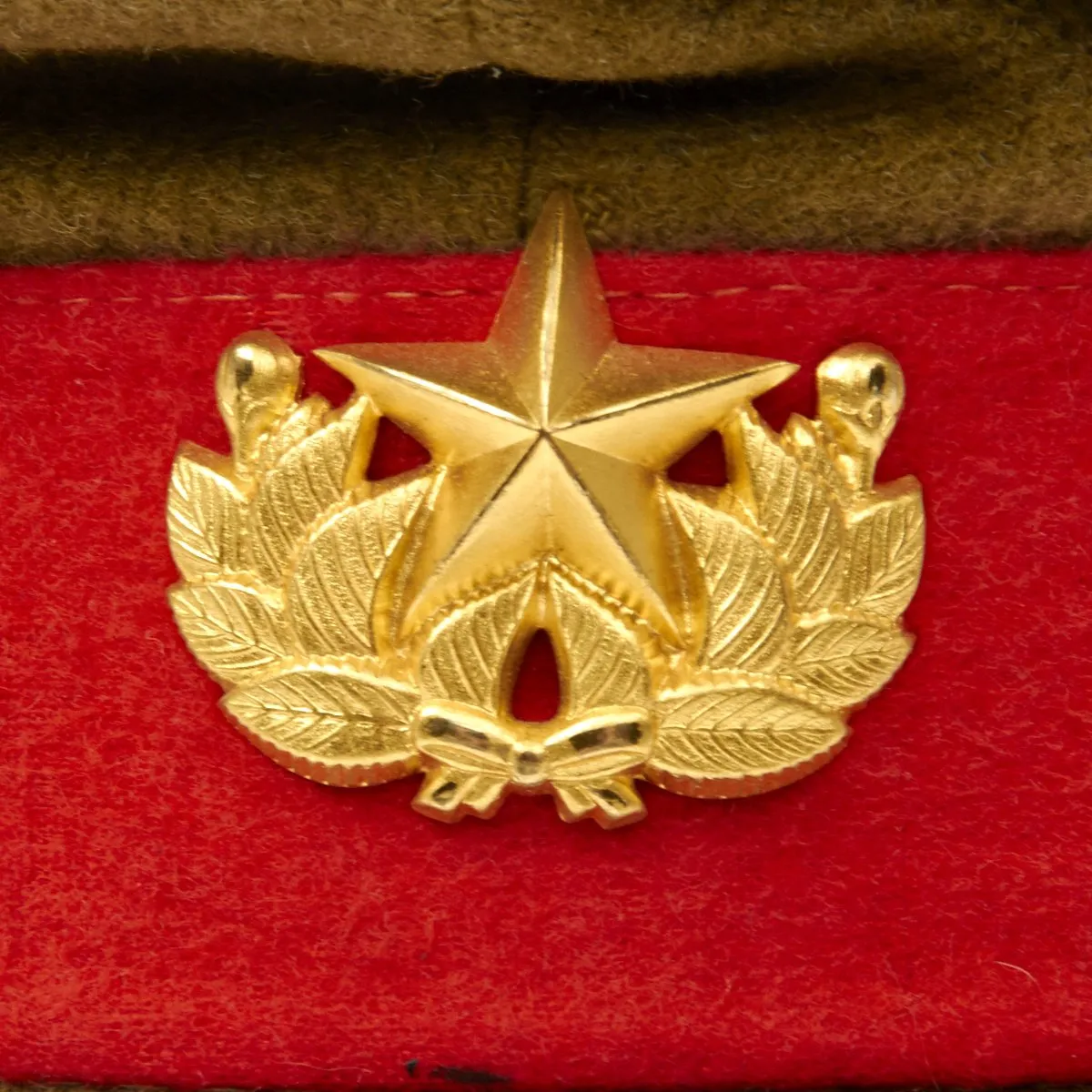 Original Japanese WWII Imperial Guard Visor Cap