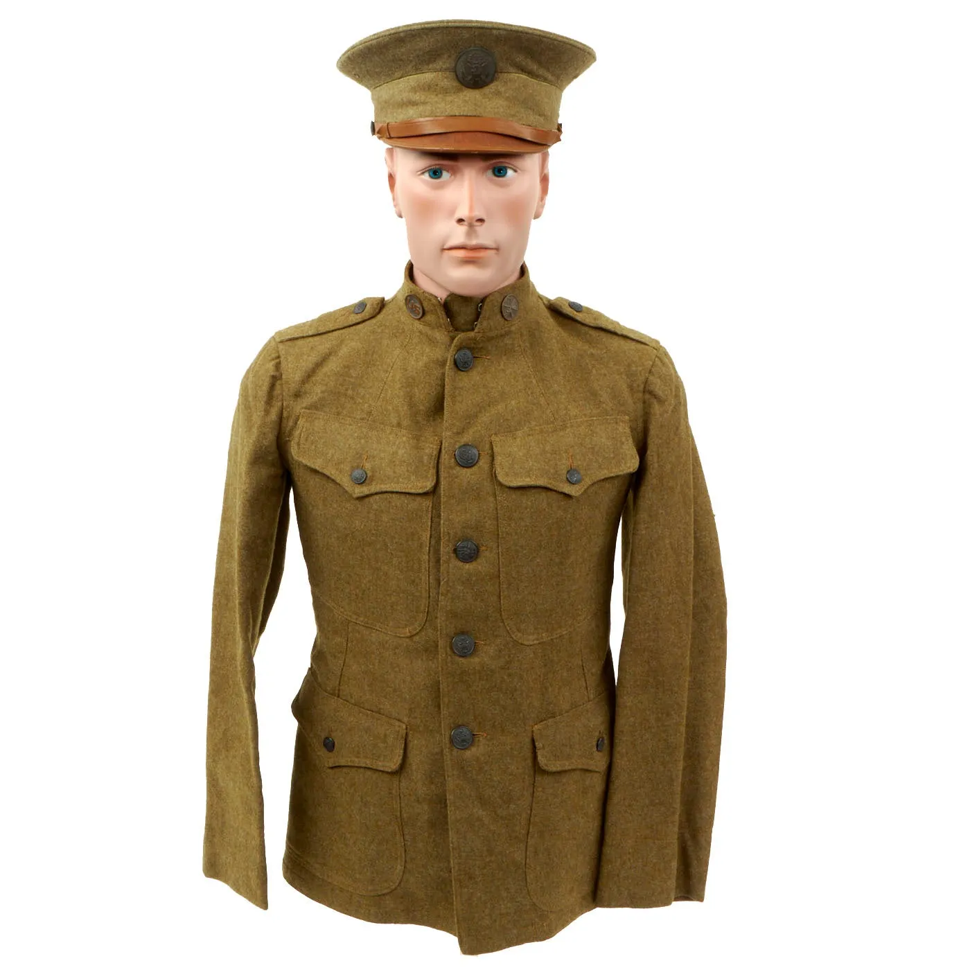 Original U.S. WWI 7th Cavalry Pancho Villa Expedition Uniform and Medals Group