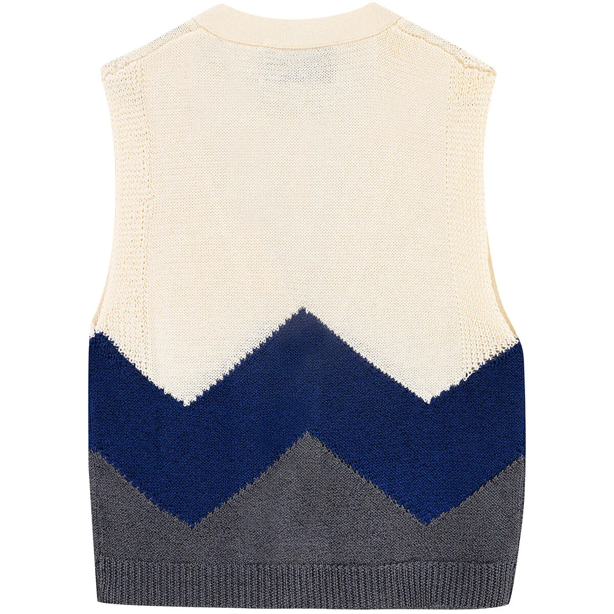 Patric Colour Block Vest by The Tiny Big Sister - Last Ones In Stock - EUR 34-36 (UK 6-8)