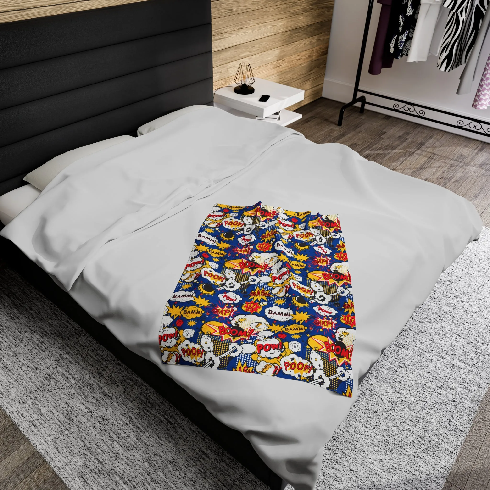 Poof comic Plush Blanket
