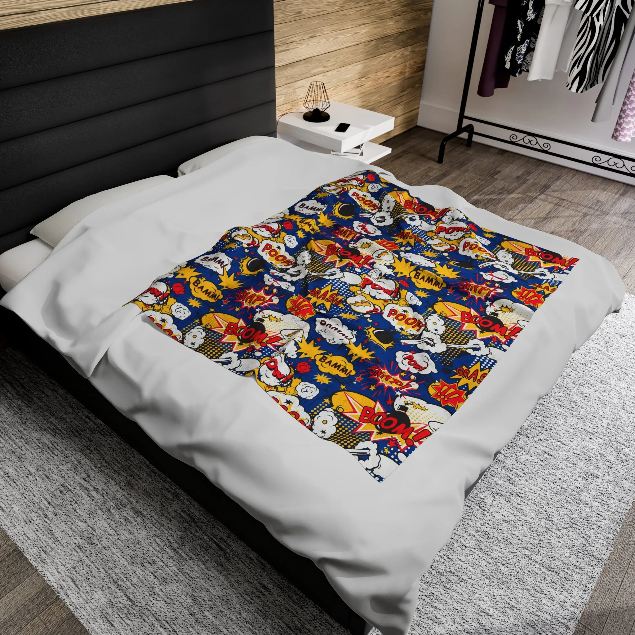 Poof comic Plush Blanket