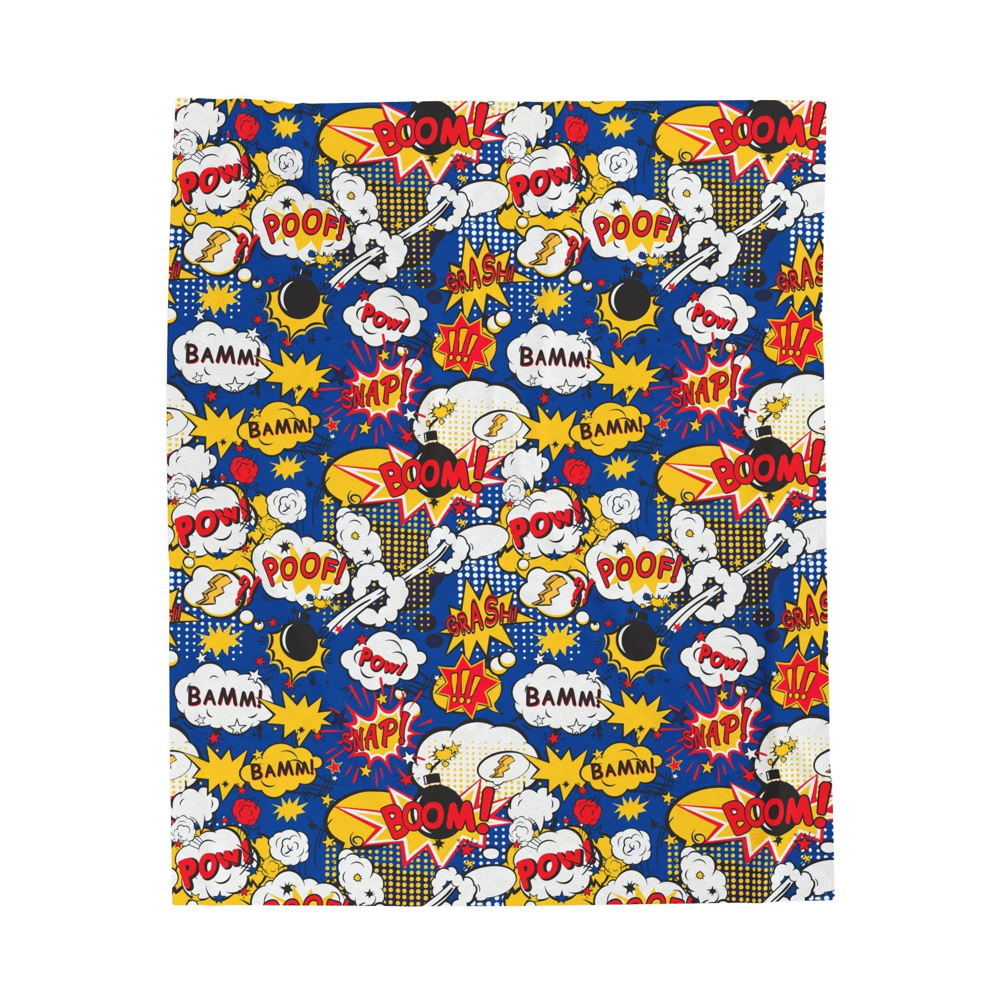 Poof comic Plush Blanket