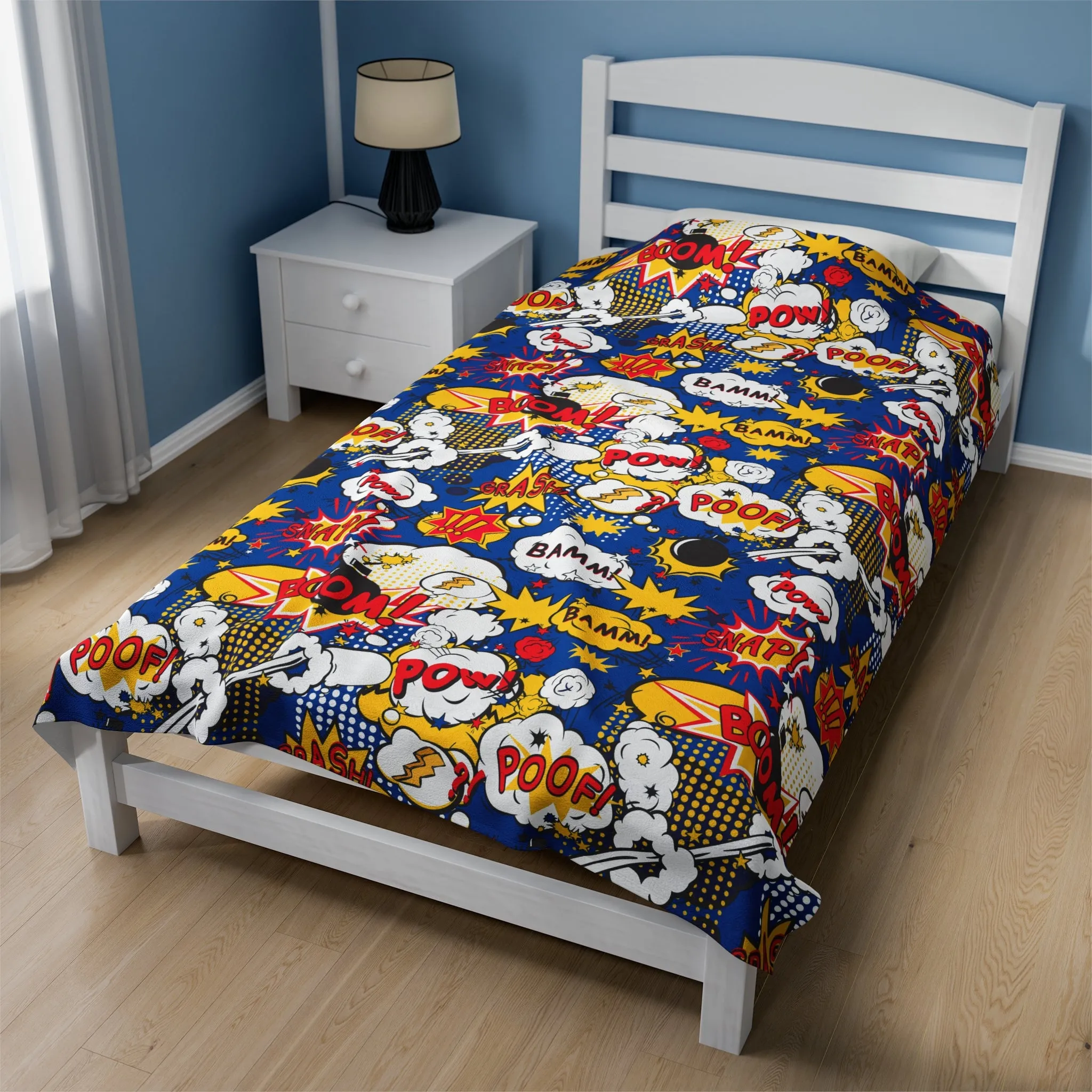 Poof comic Plush Blanket