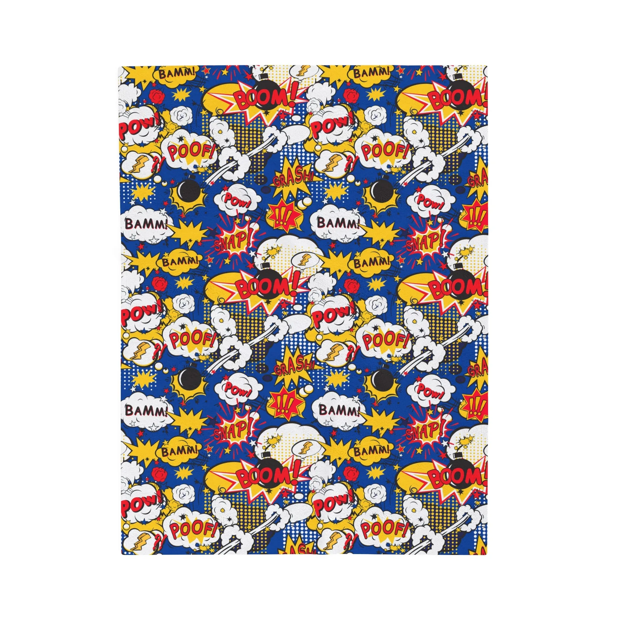 Poof comic Plush Blanket