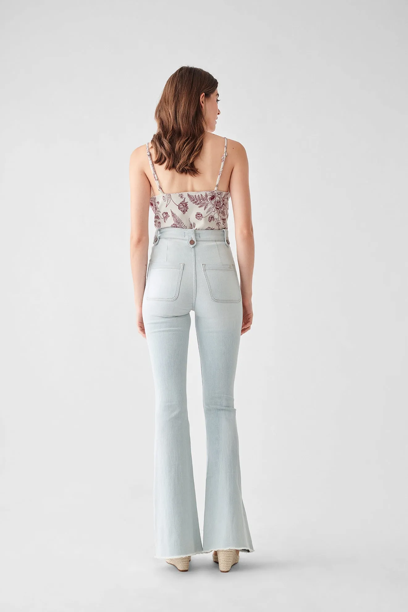 RACHEL HIGH RISE FLARE ELTON