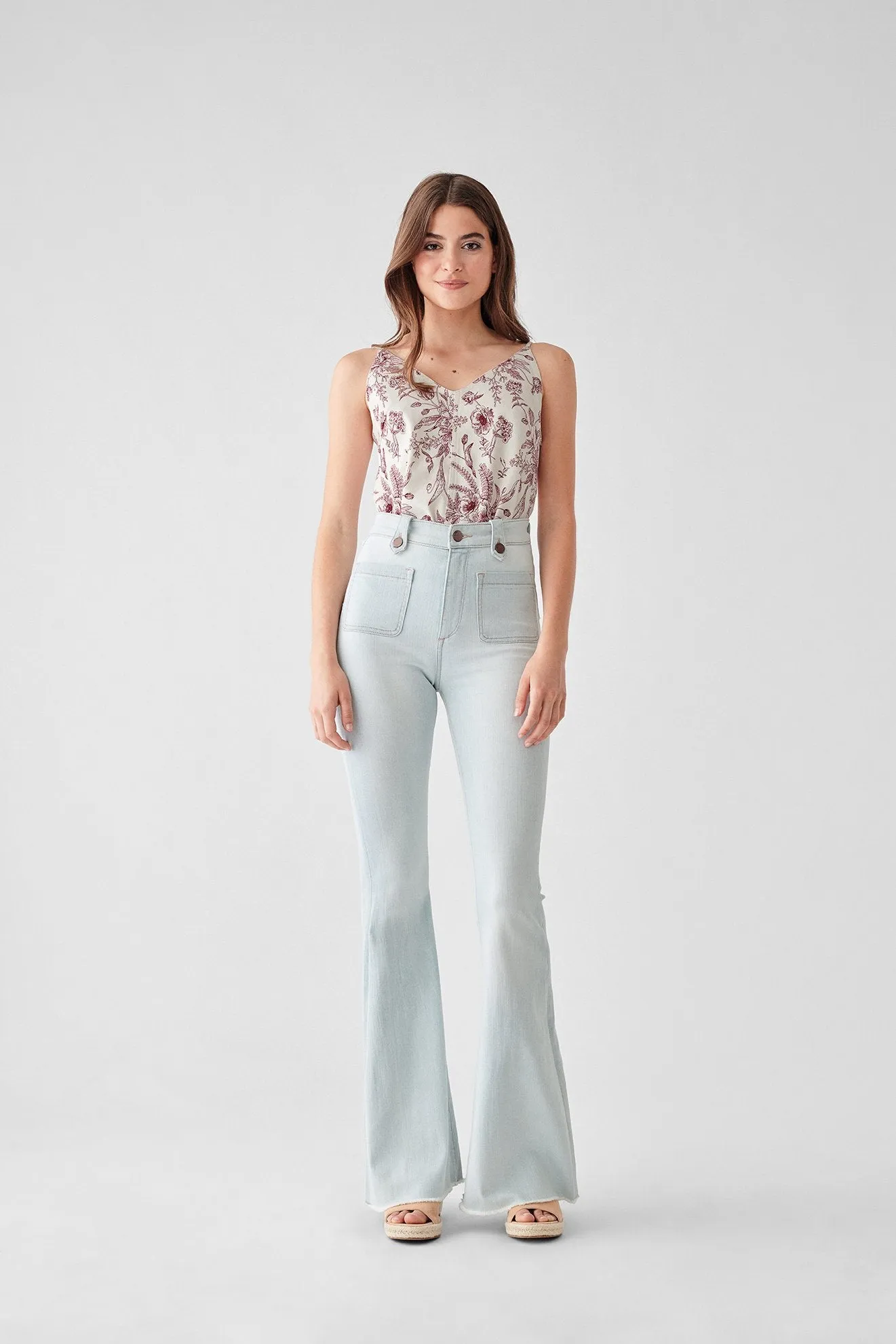 RACHEL HIGH RISE FLARE ELTON