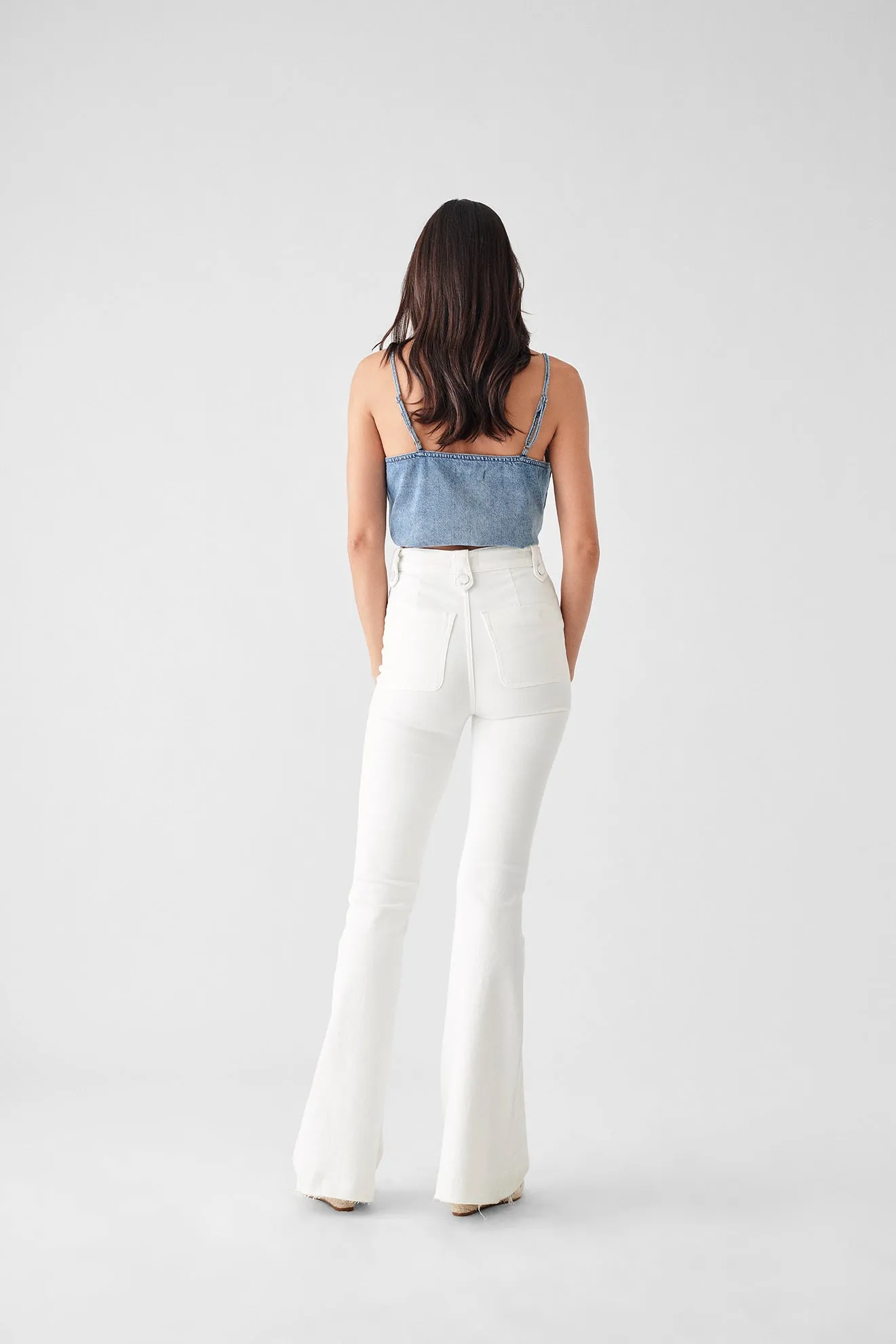 RACHEL HIGH RISE FLARE HEBER