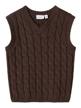 Remon Knit Slipover-Bracken