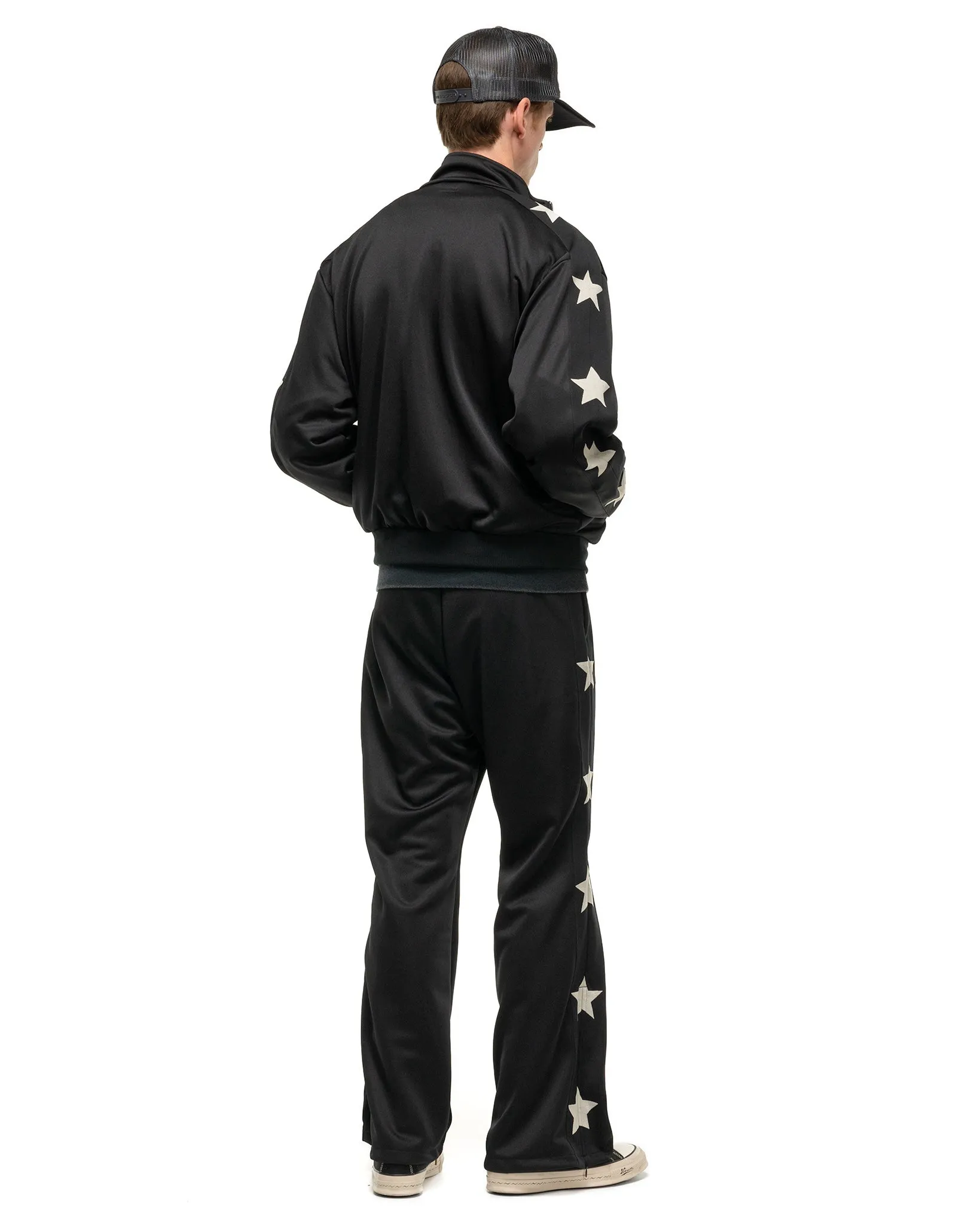 Smooth Jersey Stantman&woman Track Pants Black