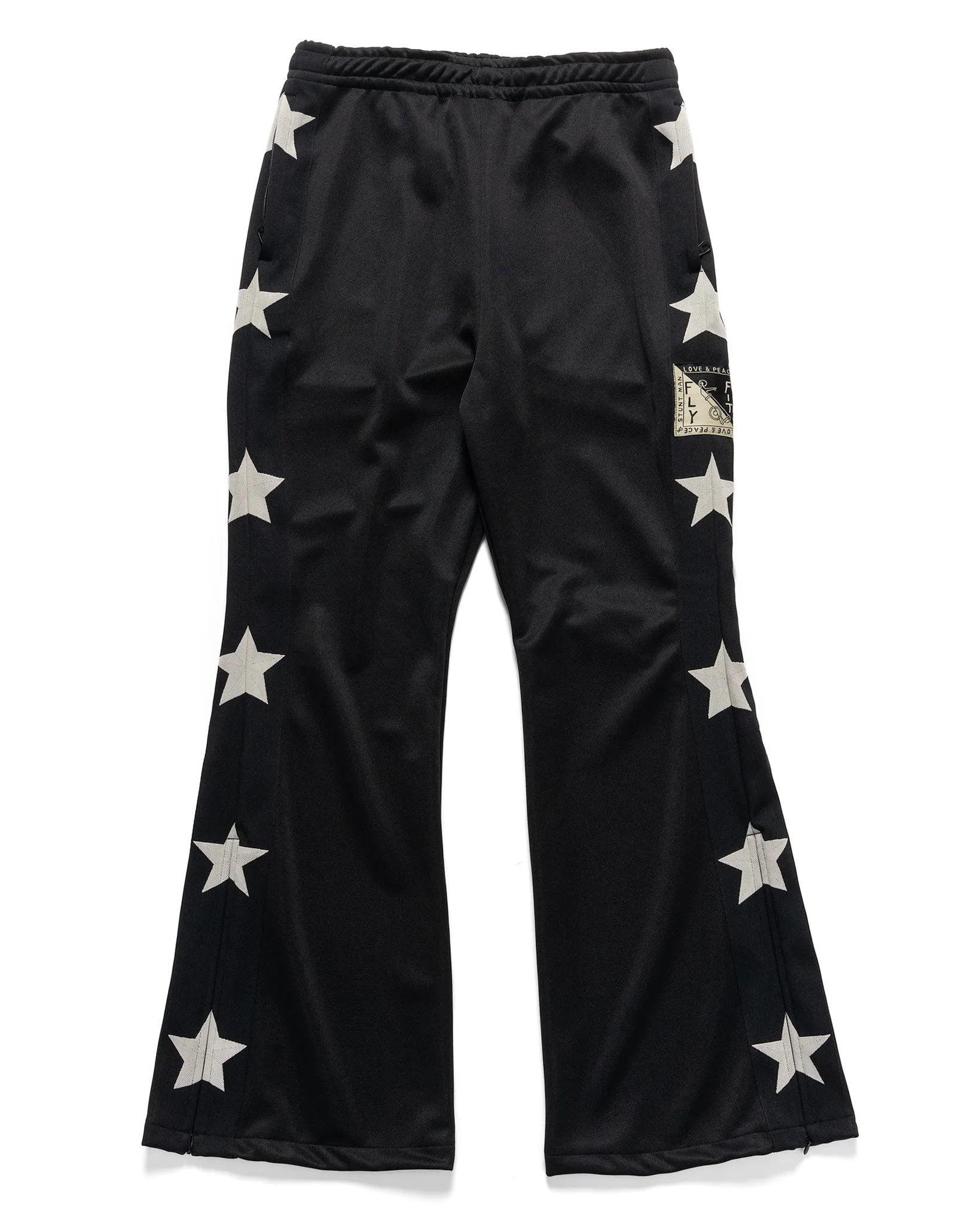 Smooth Jersey Stantman&woman Track Pants Black
