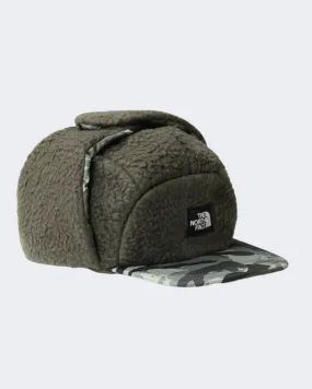 The North Face Youth Forrest Fleece Trapper Unisex Lifestyle Beanie Olive Green Nf0A7Rir-951