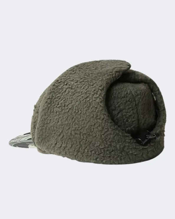 The North Face Youth Forrest Fleece Trapper Unisex Lifestyle Beanie Olive Green Nf0A7Rir-951
