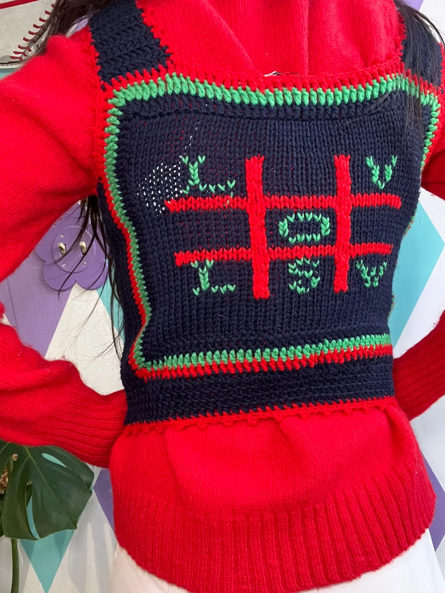 Vintage Apple Sweater Vest
