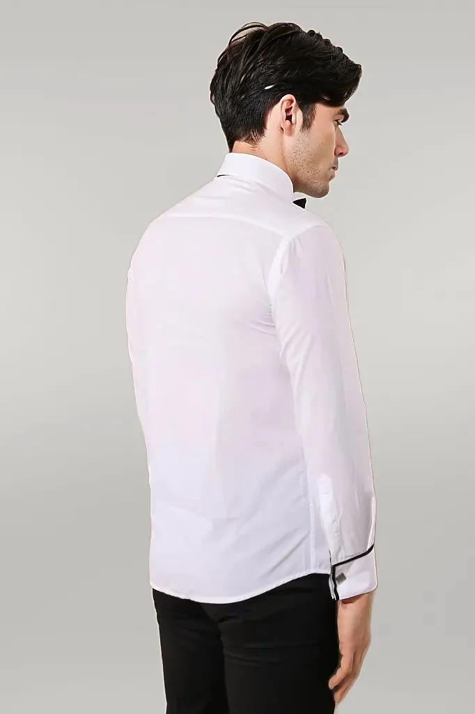WSS White Tuxedo Shirt  - Singen